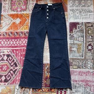 Rollas East Coast Crop Flare Jeans